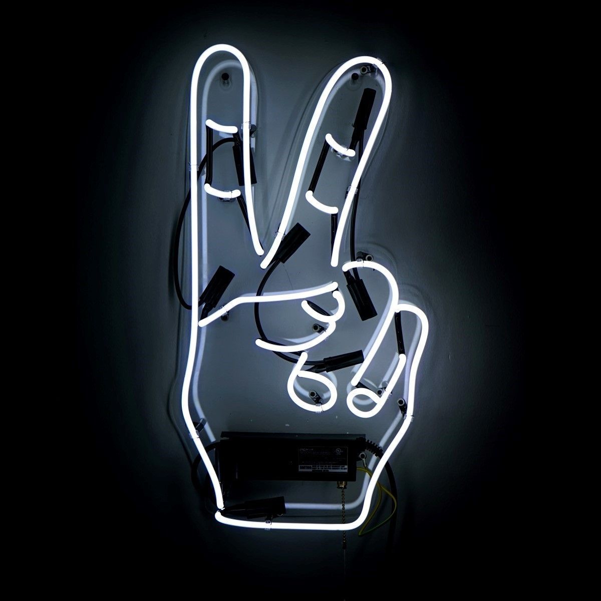 Peace Neon Sign | Handmade LED Neon Light