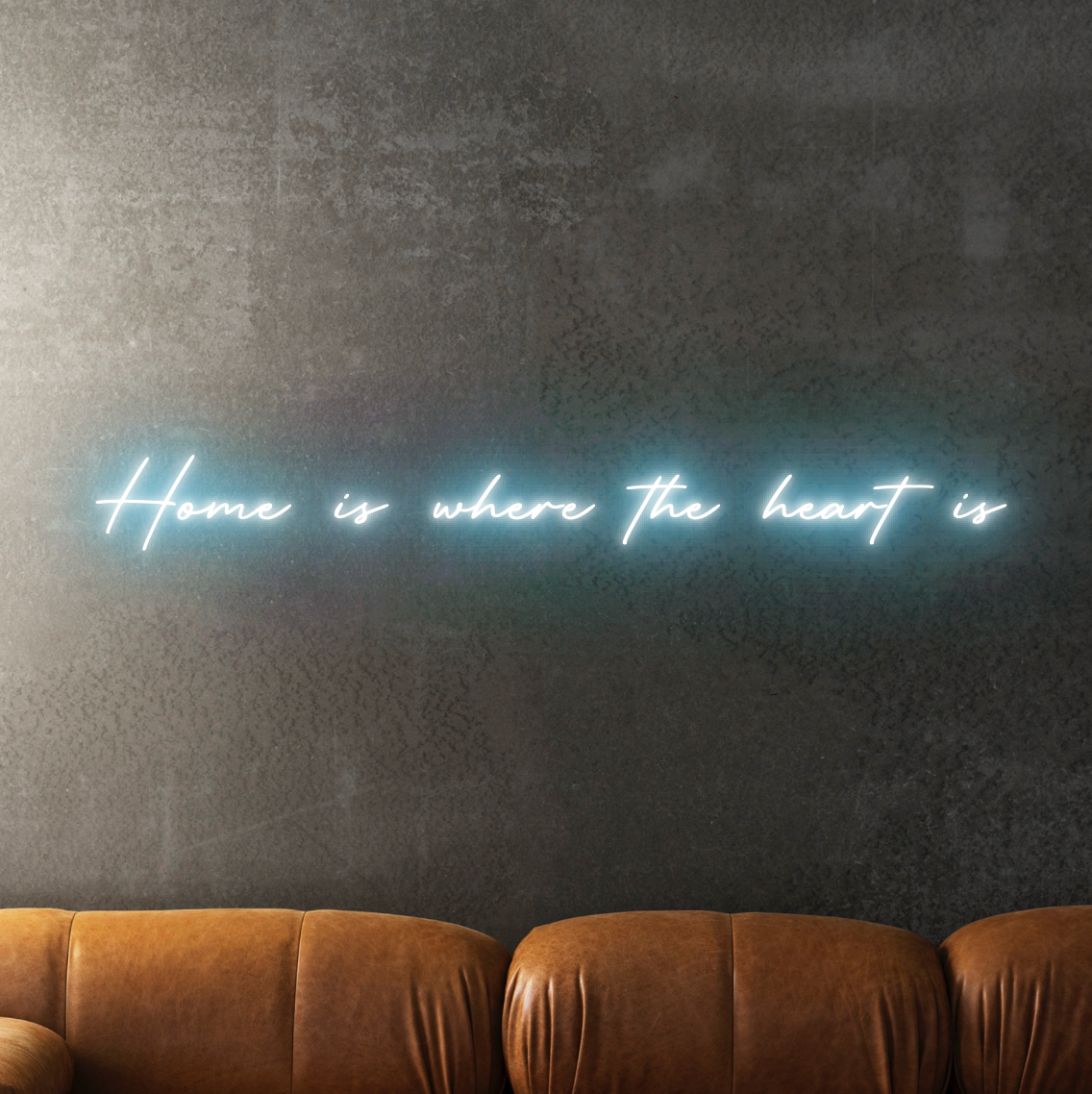 Home Is Where the Heart Is Neon Sign | 100cm LED Light