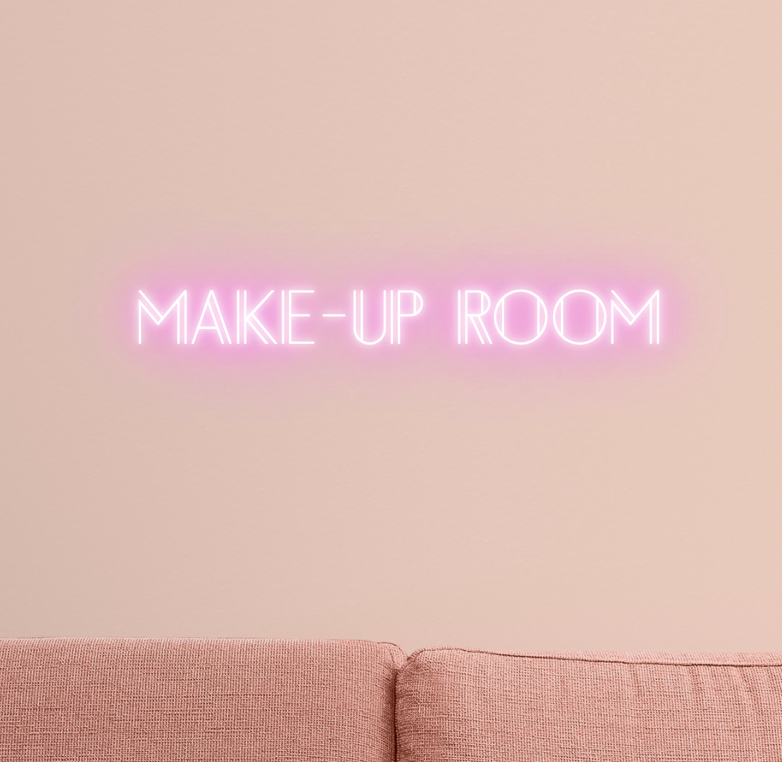 Make-up Room Neon Sign 100cm | LED Vanity Light