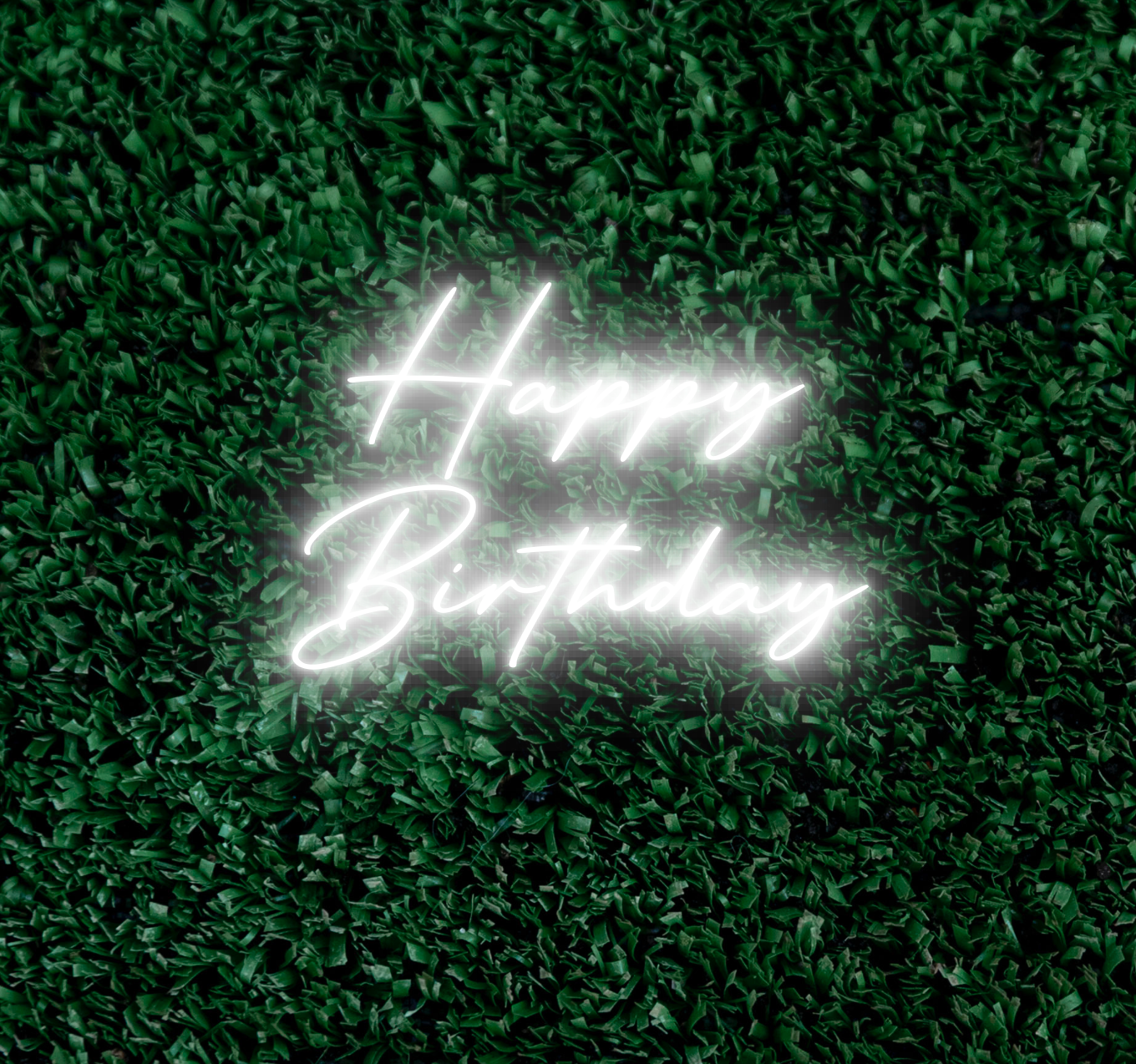 Happy Birthday Neon Sign 80cm | LED Party Decoration