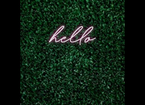 Create Your Own Neon Sign Hello | Custom LED Design