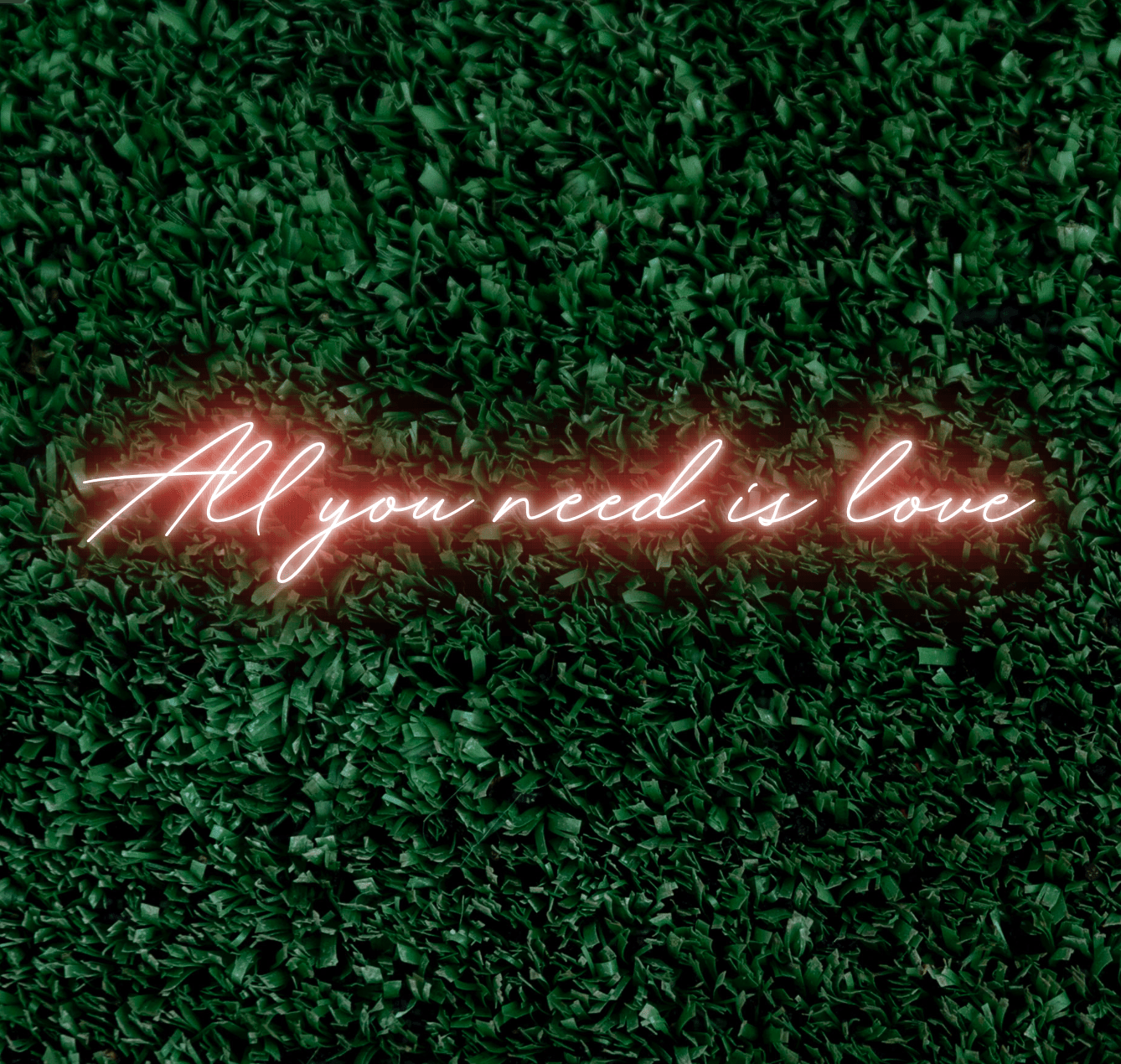 All You Need Is Love LED Neon Sign