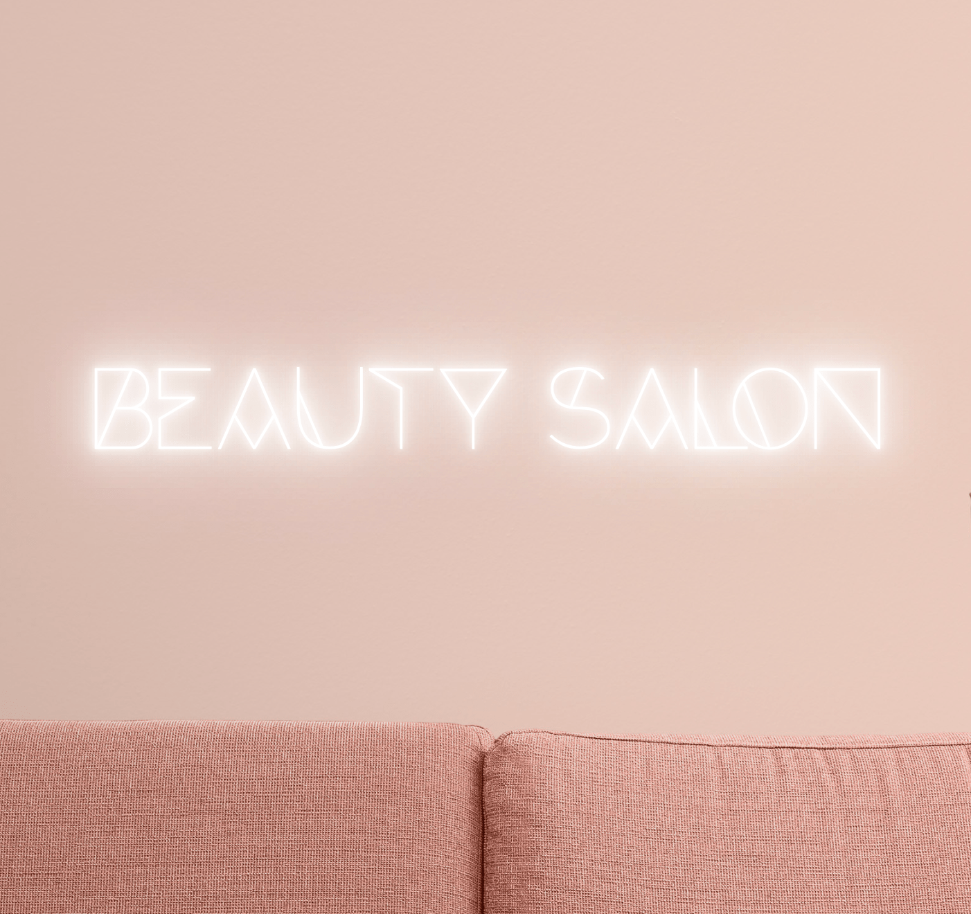 Beauty Salon Neon Sign | 80cm Handmade LED Light