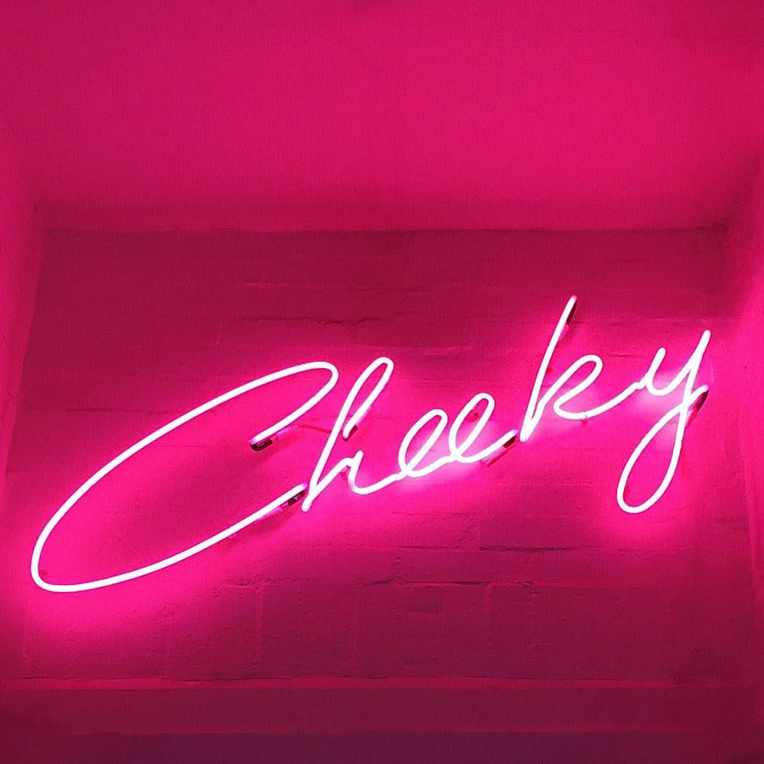 Cheeky Neon Sign | Bold Handcrafted LED Light