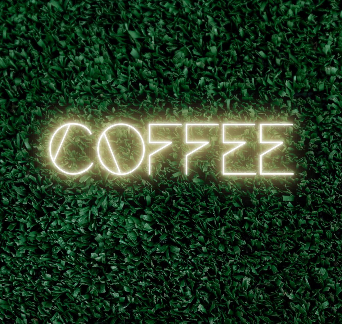 Coffee Neon Sign | 80cm LED Wall Light