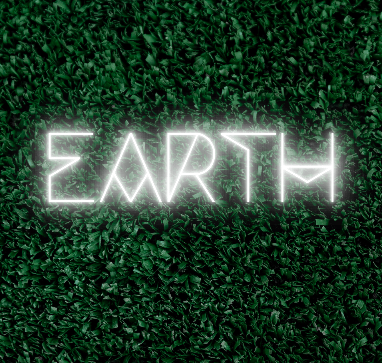 Earth Neon Sign | 80cm LED Wall Light