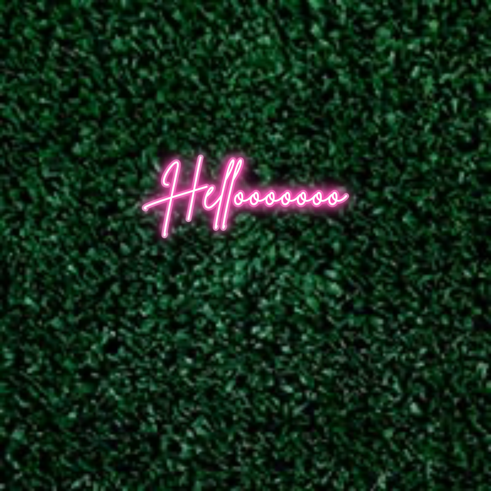 Create Your Own Neon Sign Hellooooooo | Custom LED Design

