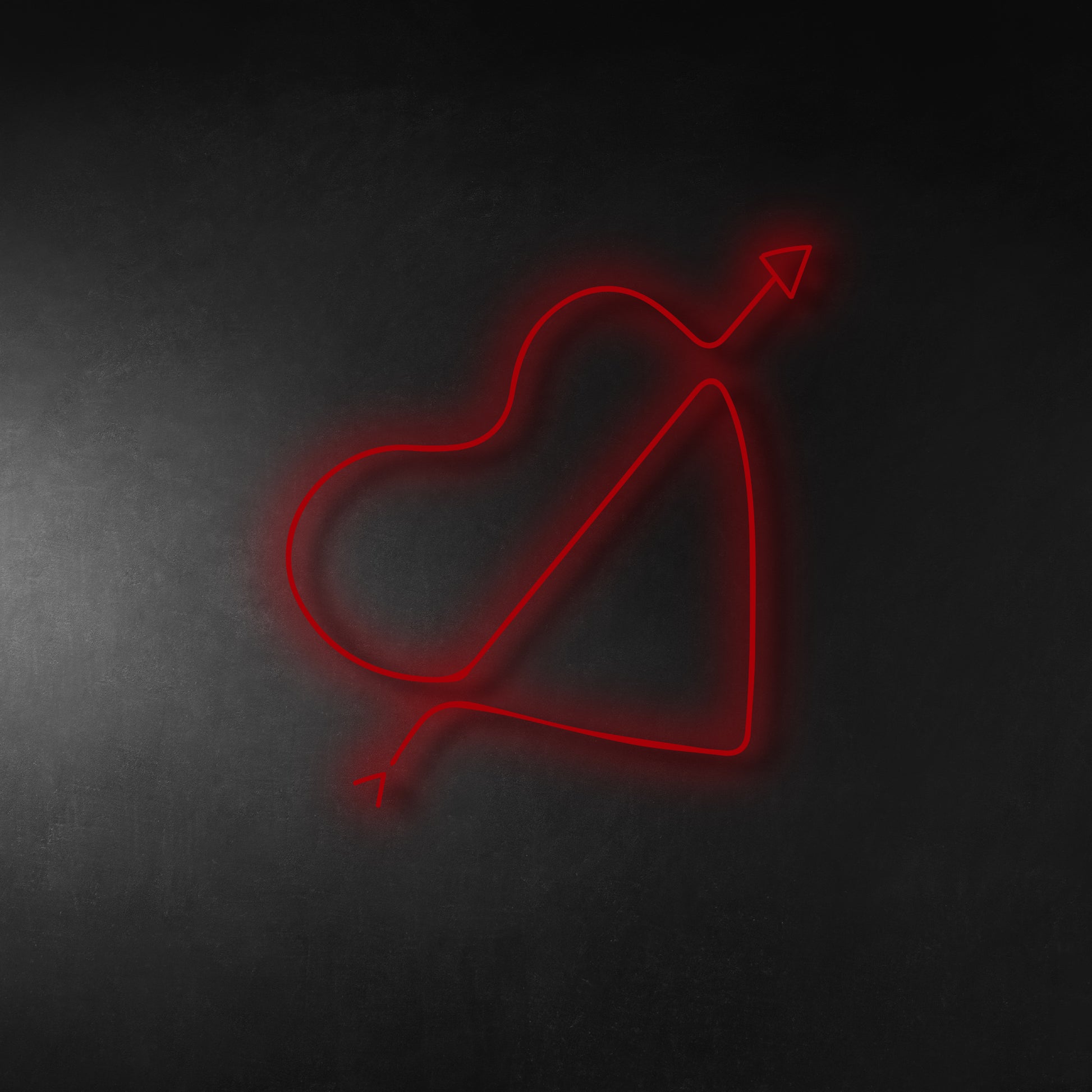 Heart & Arrow LED Neon Sign