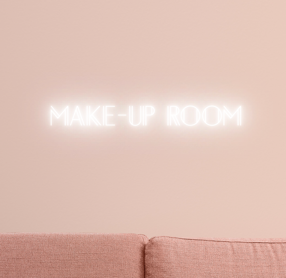 Make-up Room LED Neon Sign 