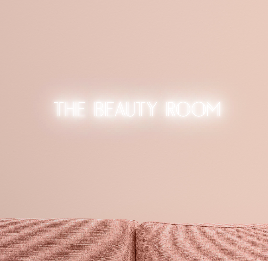 The Beauty Room Neon Sign