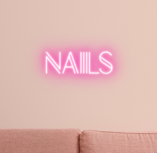 Nails LED Neon Sign