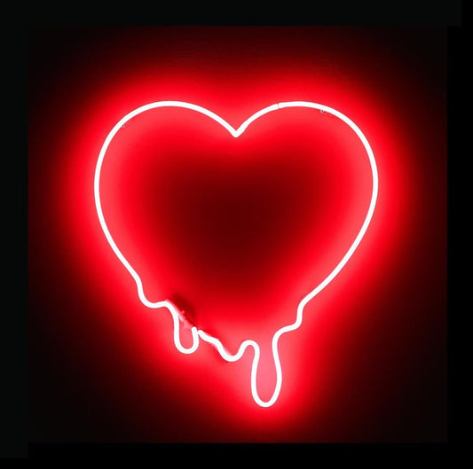 Melting Heart LED Neon Sign 