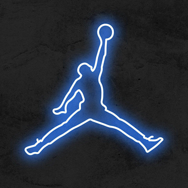 Jordan Jumpman Neon Sign | Custom LED Wall Light