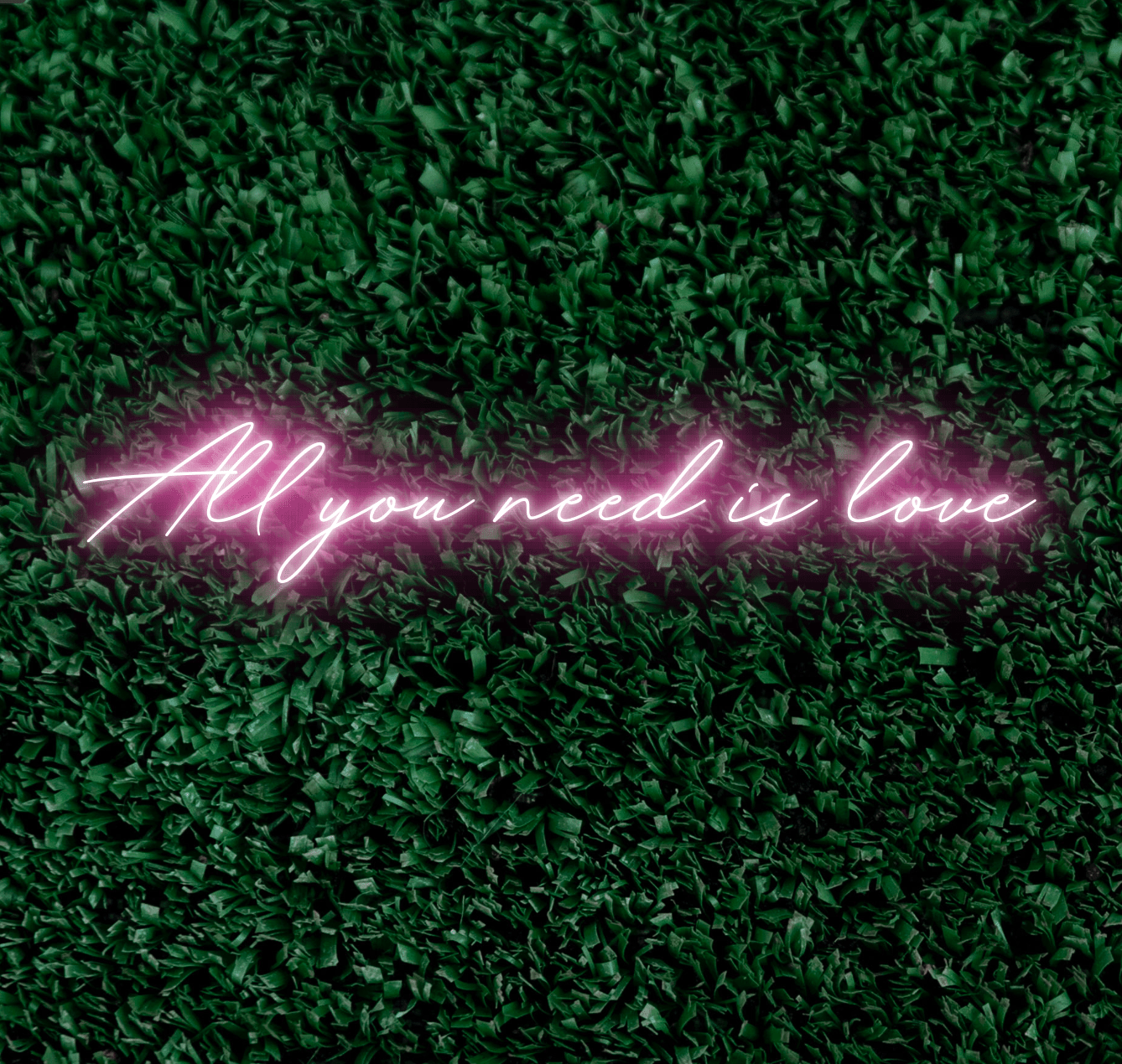 All You Need Is Love LED Neon Sign 