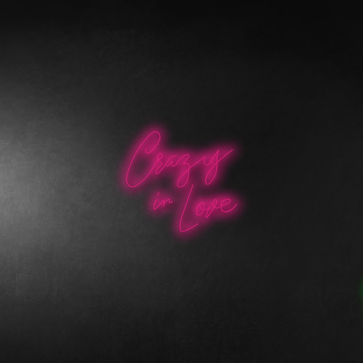 Crazy In Love Neon Sign 60cm | LED Romantic Light